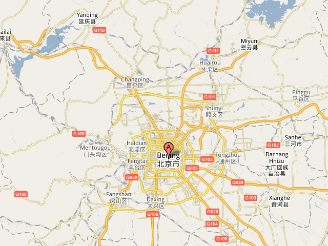 Beijing Map